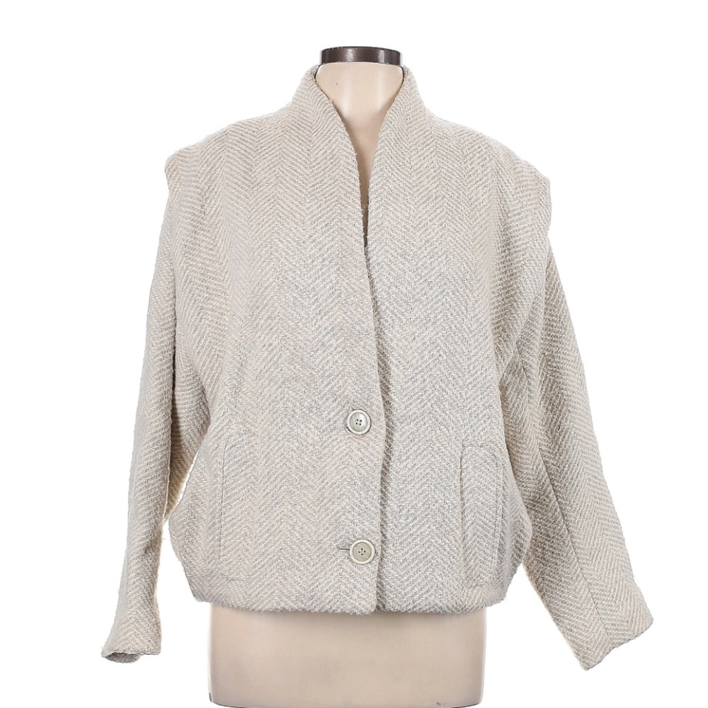 Étoile Isabel Marant Drogo Herringbone Wool-blend Jacket